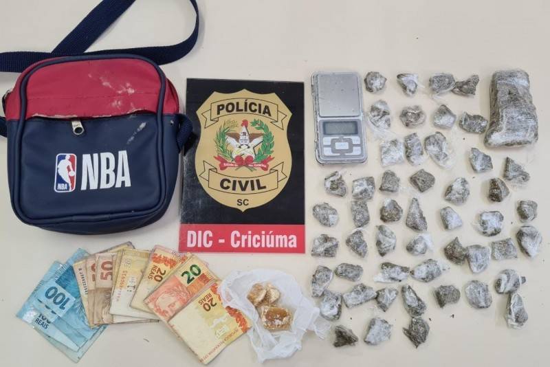Polícia Civil de Criciúma deflagra operação e prende dois em flagrante por tráfico de drogas — foto 2