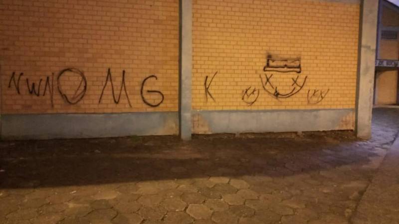 Câmera de segurança pode identificar autores de atos de vandalismo em São Ludgero — foto 2