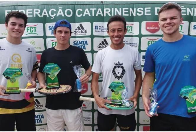 Beach Tennis do Mampituba conquista bons resultados no Estadual — foto 1