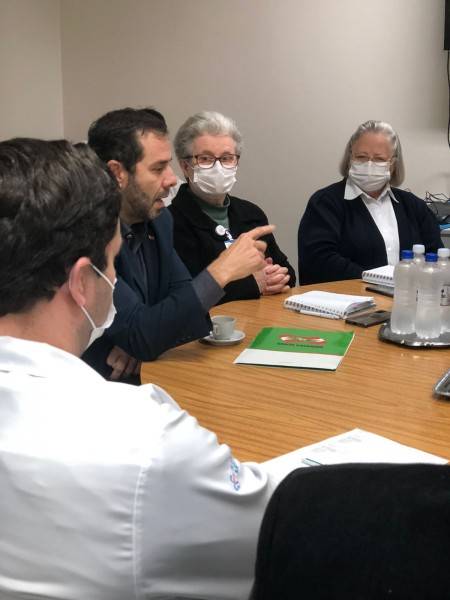 HSJosé recebe a visita do secretário adjunto de saúde do estado — foto 2