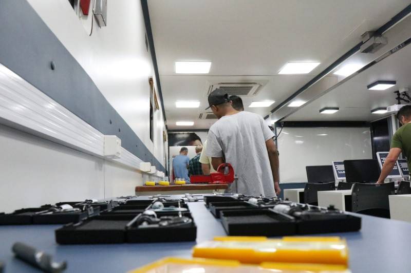 Ensino profissional chega à Nova Veneza por meio do Senai Móvel — foto 2