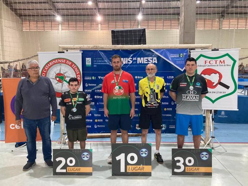 Mampituba/FME Criciúma é vice-campeão do Estadual de Tênis de Mesa — foto 2
