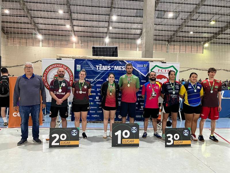Mampituba/FME Criciúma é vice-campeão do Estadual de Tênis de Mesa — foto 8