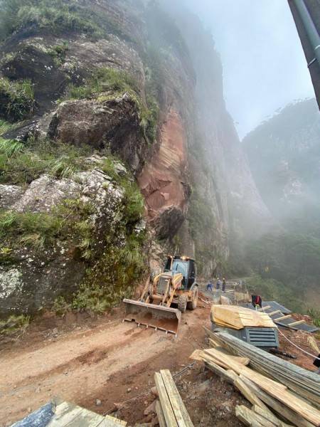 Obras na Serra do Corvo Branco estão na reta final — foto 1