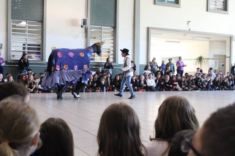 Colégio Satc resgata cultura popular do Boi de Mamão — foto 1