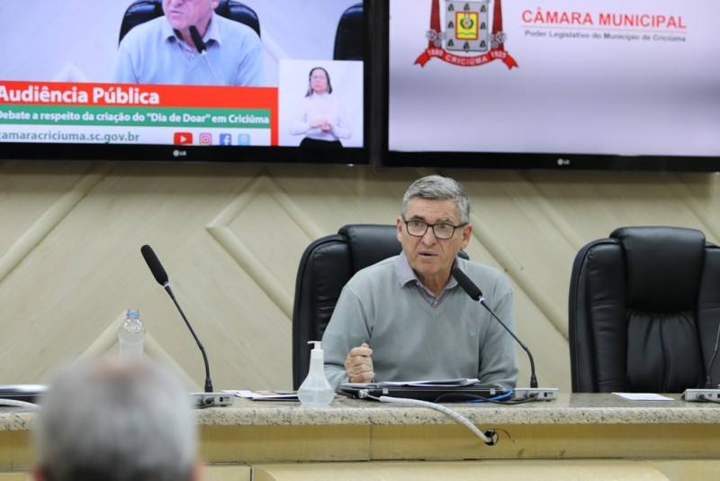 Terceiro setor e Legislativo debatem sobre a criação do Dia de Doar em Criciúma — foto 1