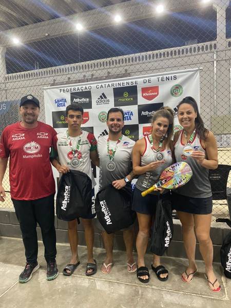 Mampituba conquista terceira colocação no Interclubes de Beach Tennis — foto 1