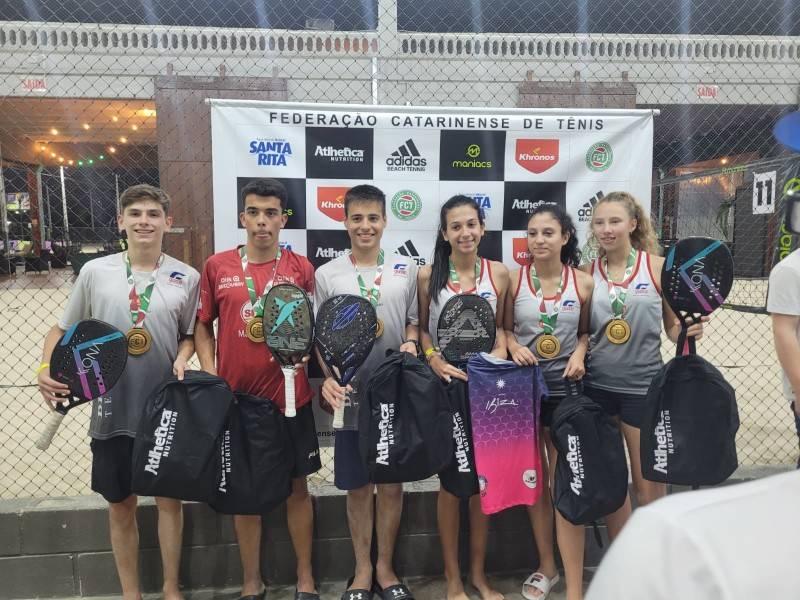 Mampituba conquista terceira colocação no Interclubes de Beach Tennis — foto 2
