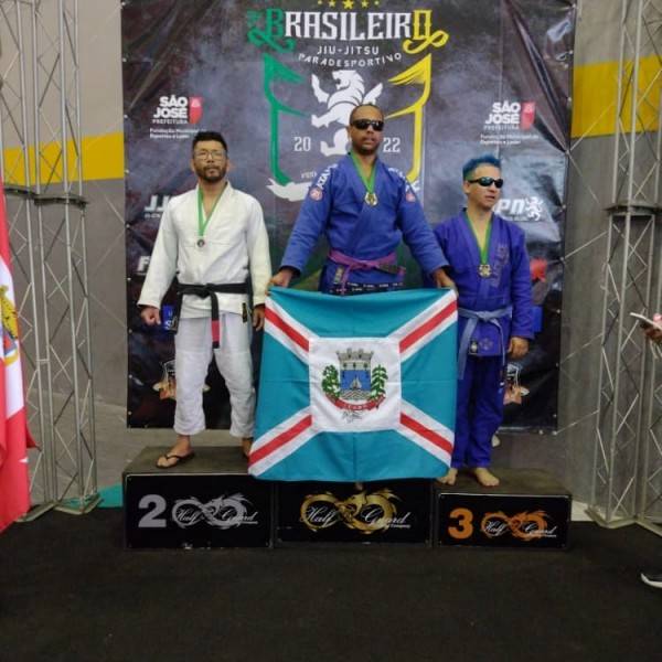 Atleta içarense é campeão do 3º Brasileiro de parajiu-jitsu — foto 2