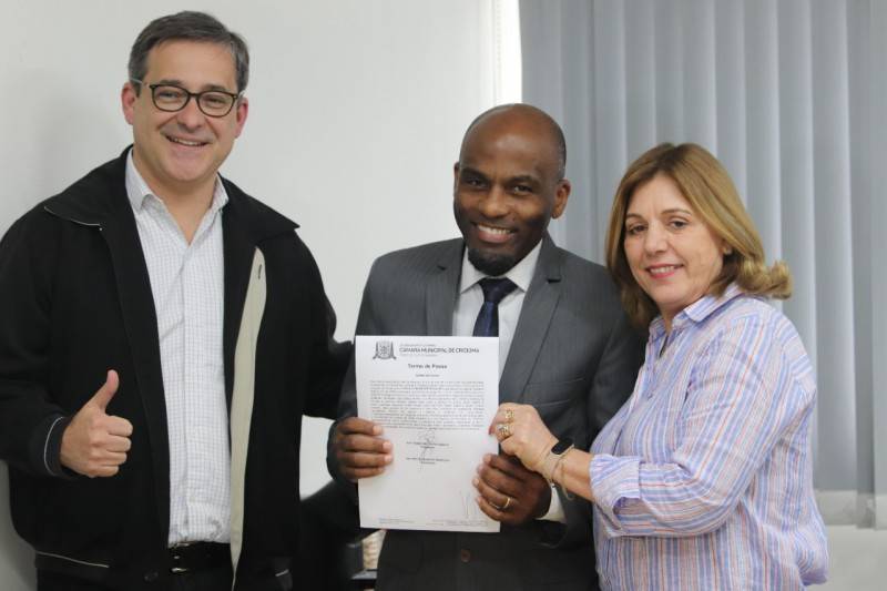 Paulo César Bitencourt assume cadeira no Legislativo de Criciúma — foto 3