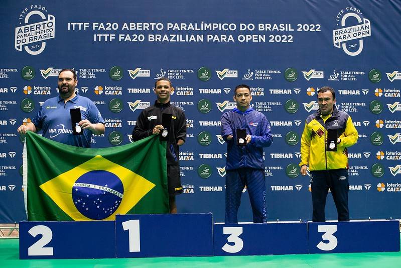 Atletas do Mampituba/FME Criciúma conquistam cinco medalhas em Aberto Internacional Paralímpico — foto 4