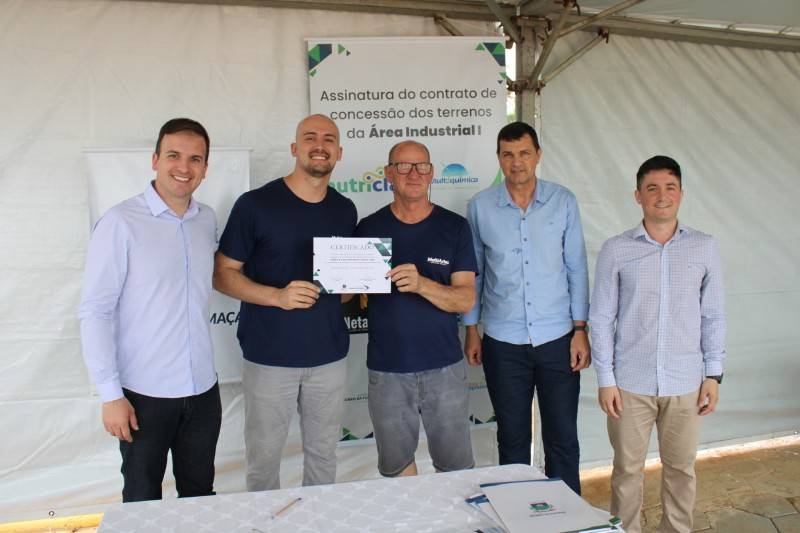 Governo de Morro da Fumaça entrega terrenos da Área Industrial I — foto 2