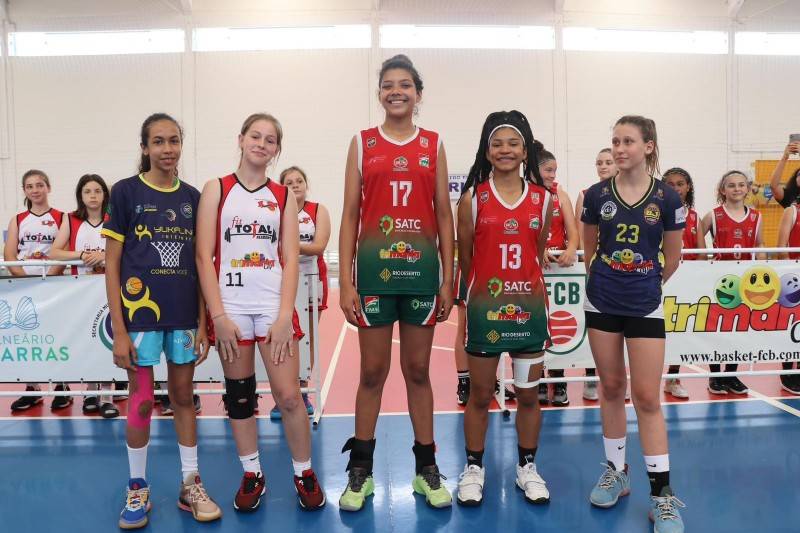 Basquete da  S.R. Mampituba/FME Criciúma/Satc é campeão Catarinense Sub-13 — foto 3