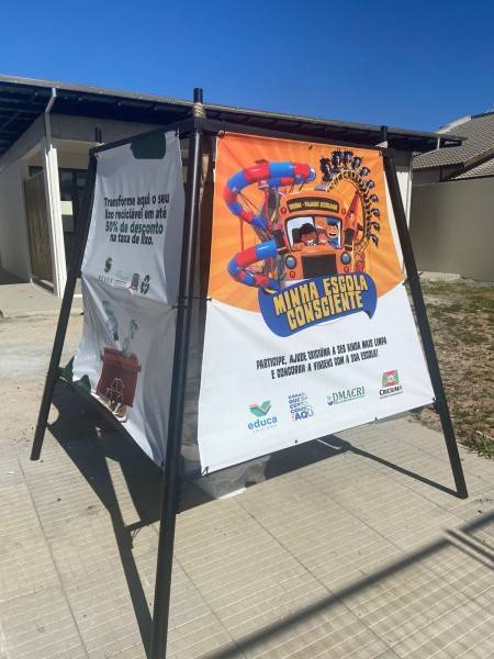 Campanha Minha Escola Consciente arrecada mais de 235 toneladas de materiais recicláveis — foto 1