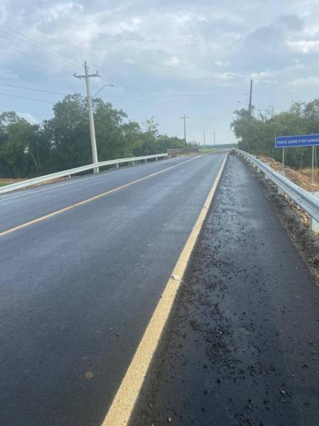 Pavimentação da rodovia Jacob Westrup será inaugurada neste sábado — foto 1
