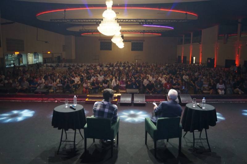 Augusto Nunes e Caio Coppolla palestram em Criciúma sobre cenários socioeconômicos e política — foto 2
