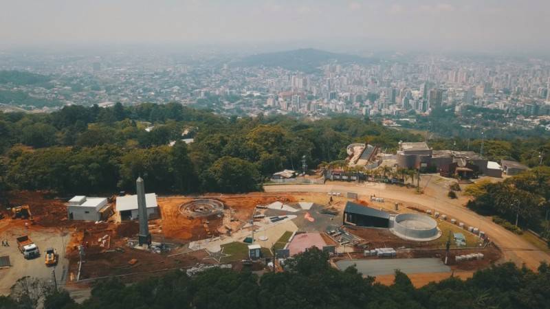 Obras do Parque Astronômico de Criciúma entram na reta final no município — foto 1