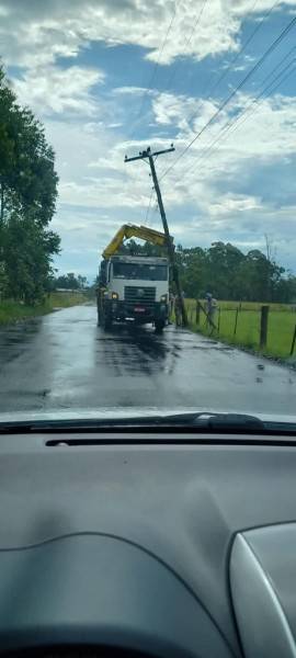Chuva no Sul de SC: vendaval deixa estragos em Santa Rosa do Sul — foto 2