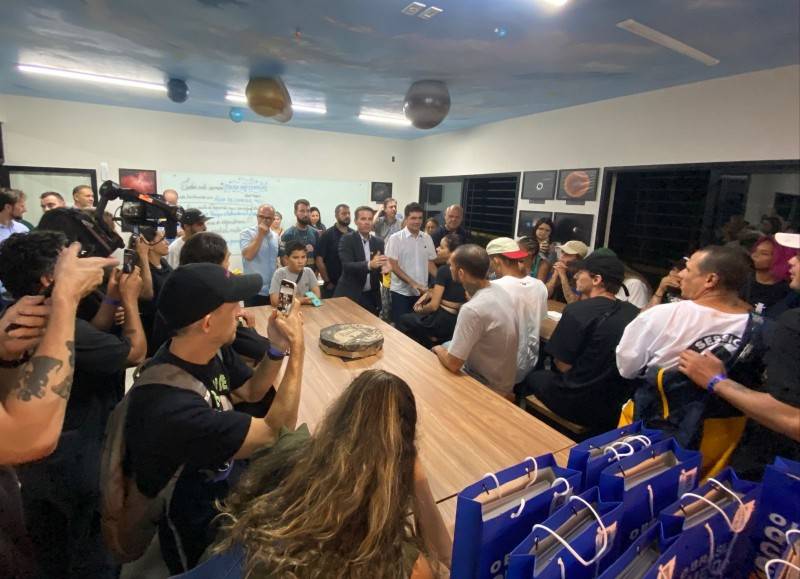 Skatistas do STU conhecem a Mina de Visitação e o Parque Astronômico em Criciúma — foto 1