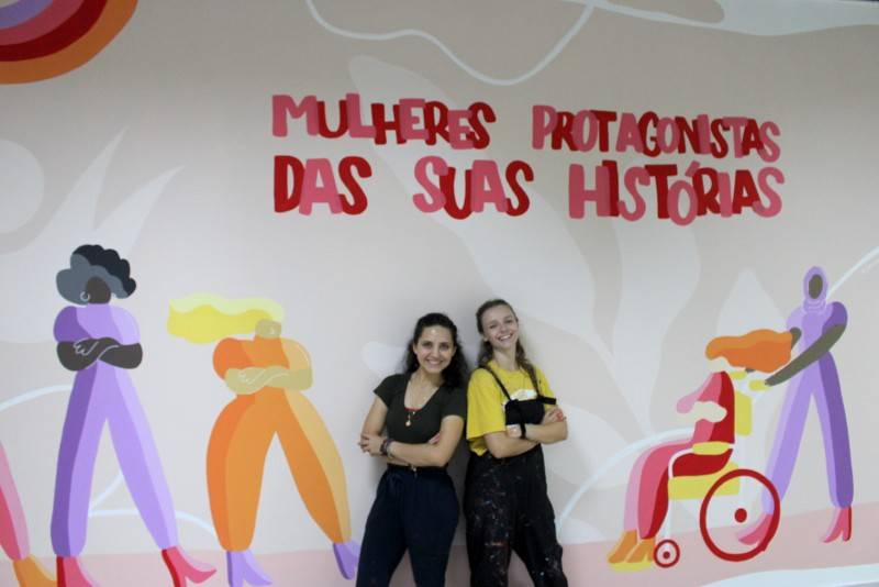 O protagonismo da mulher eternizado nas paredes da Unesc — foto 1