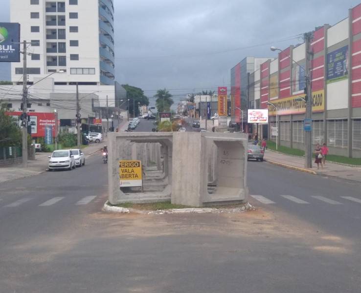 Trânsito será interrompido para colocação da galeria pluvial em Araranguá — foto 1