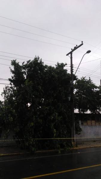 Rajadas de vento: residência é parcialmente destruída em Urussanga — foto 1