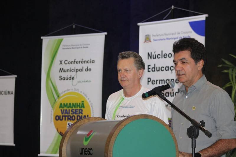 10ª Conferência Municipal de Saúde reúne autoridades e profissionais da área em Criciúma — foto 1