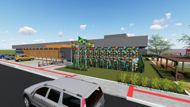 Construção da Escola Vicente Guollo: Primeira etapa da obra deve ser concluída em julho — foto 2