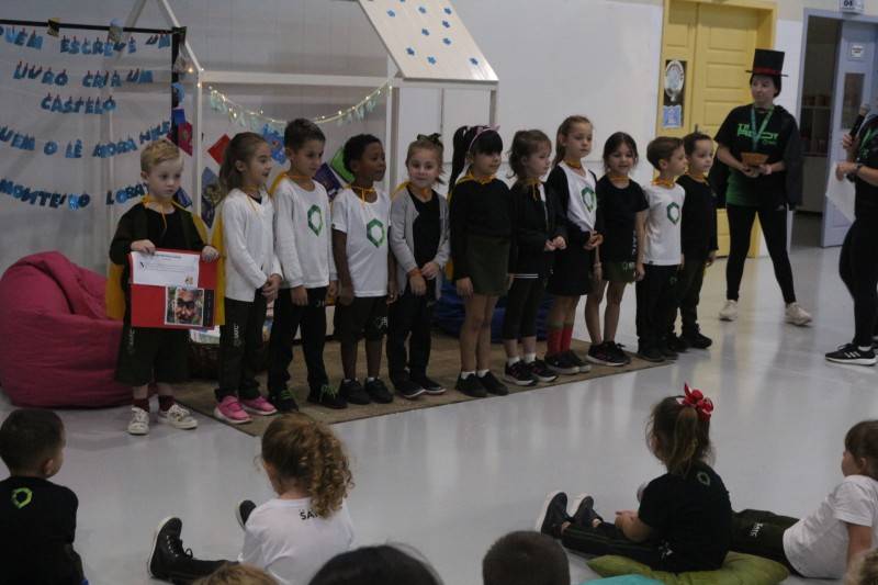 Educação Infantil do Colégio Satc estimula a leitura diária a partir da rotina escolar — foto 2