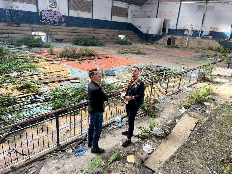 Tubarão: com risco de desabamento, Ginásio José Warmuth terá acessos fechados — foto 4