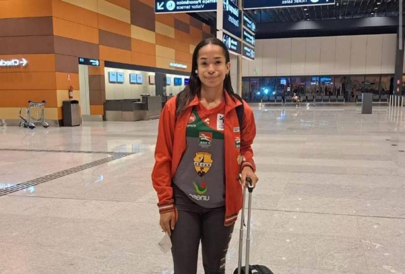 Atleta do Vôlei Mampi participa de treinos da Seleção Brasileiro para o Mundial Sub-19 — foto 2