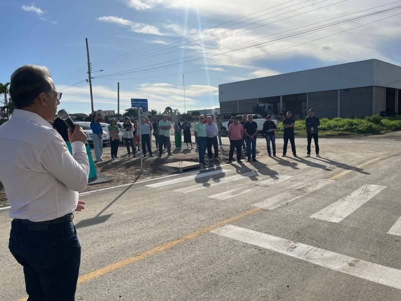 Prefeitura entrega obra de pavimentação para comunidade de Maracajá — foto 2