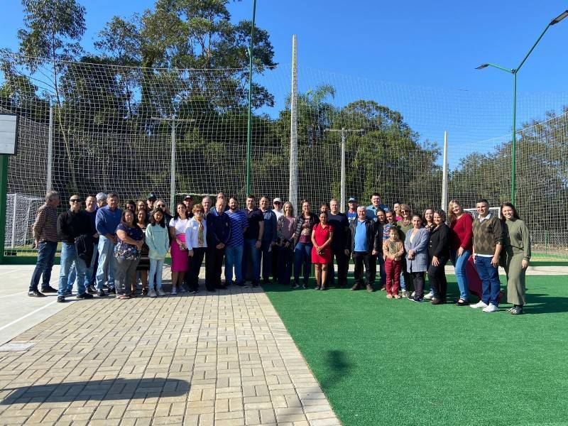 Turvo realiza inauguração de duas obras na comunidade de São Braz e anuncia retomada de obras — foto 3
