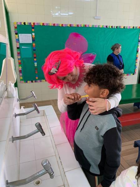 Cocal do Sul promove atividades de saúde bucal nas escolas — foto 1