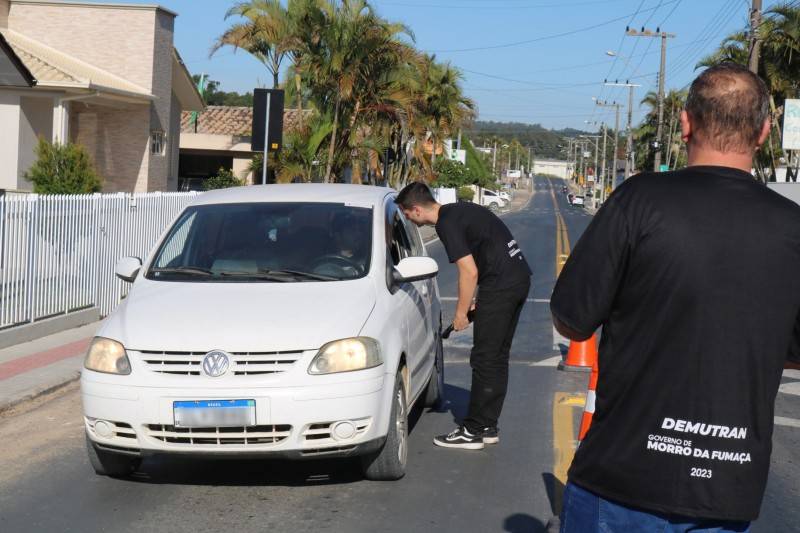 Demutran realiza Blitz Educativa no distrito de Estação Cocal — foto 2