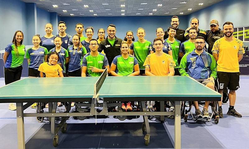 Técnico e atleta do Mampituba/FME Criciúma embarcam para o Parapan de Jovens — foto 1