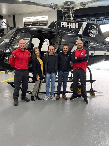 'O milagre de Natal': Saer/Sarasul recebe visita de paciente atendido e salvo pela equipe — foto 1