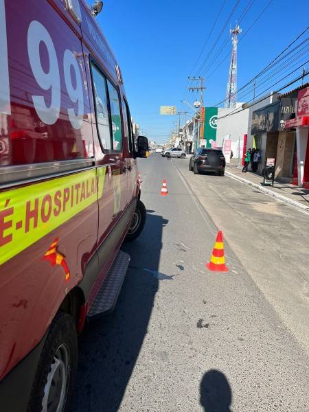Colisão entre carro e moto deixa uma mulher ferida em Jaguaruna — foto 3