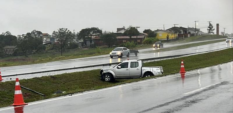 Aquaplanagem: Içara registra quatro acidentes de trânsito — foto 1