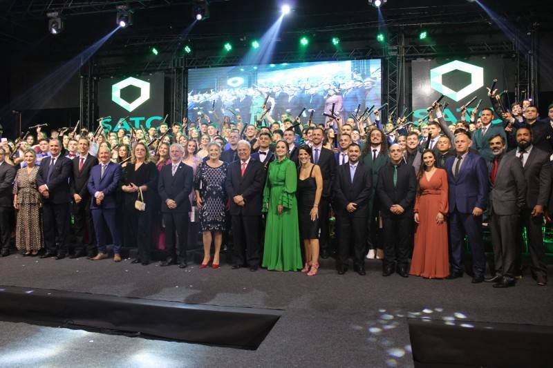Celebração de formatura do Colégio Satc marca início de um novo ciclo — foto 4