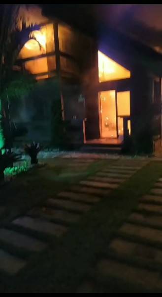 Balneário Gaivota: casa é destruída por incêndio — foto 1