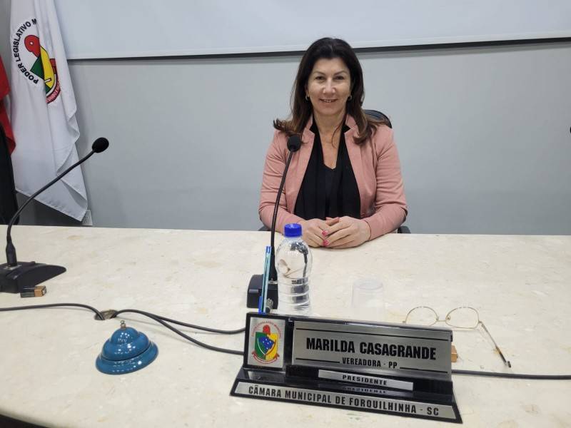 Marilda Casagrande assume a presidência da Câmara de Forquilhinha — foto 2