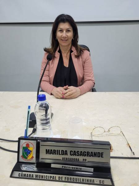 Marilda Casagrande assume a presidência da Câmara de Forquilhinha — foto 3