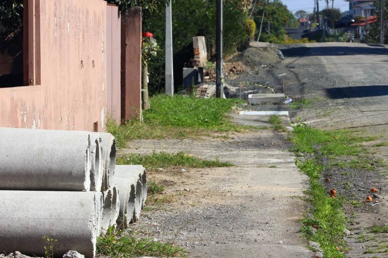 Moradores da Operária Nova cobram solução para obra inacabada da Prefeitura de Criciúma — foto 10