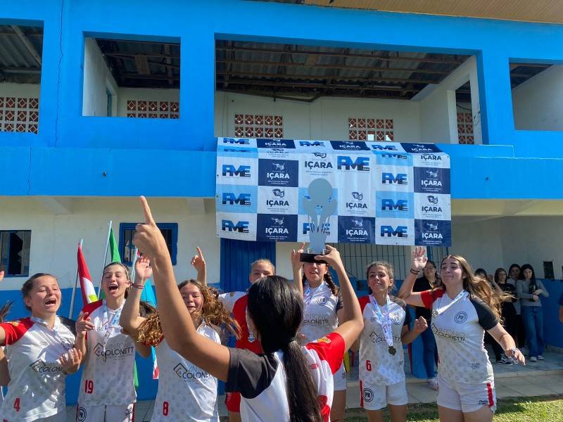 Campeões da etapa municipal do Moleque Bom de Bola são conhecidos em Içara — foto 1