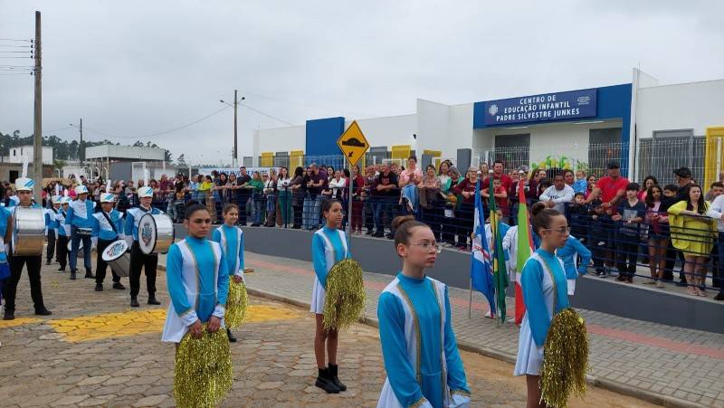 Centro de Educação Infantil Padre Silvestre Junkes é inaugurado em Içara — foto 1