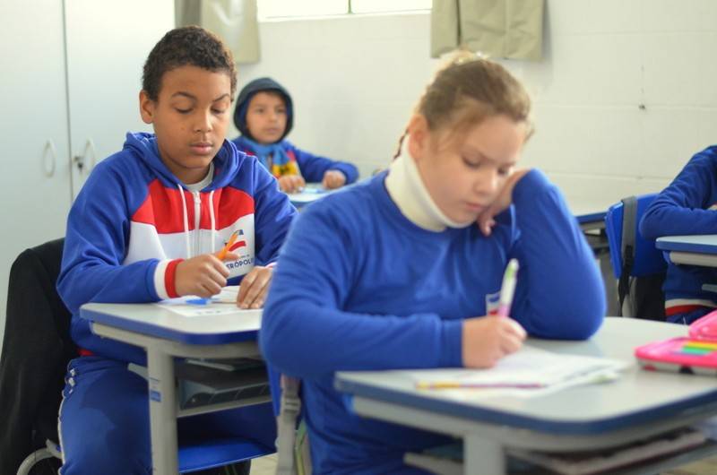 Alunos da rede municipal de Siderópolis participam da primeira etapa do Prêmio ACIC de Matemática — foto 2