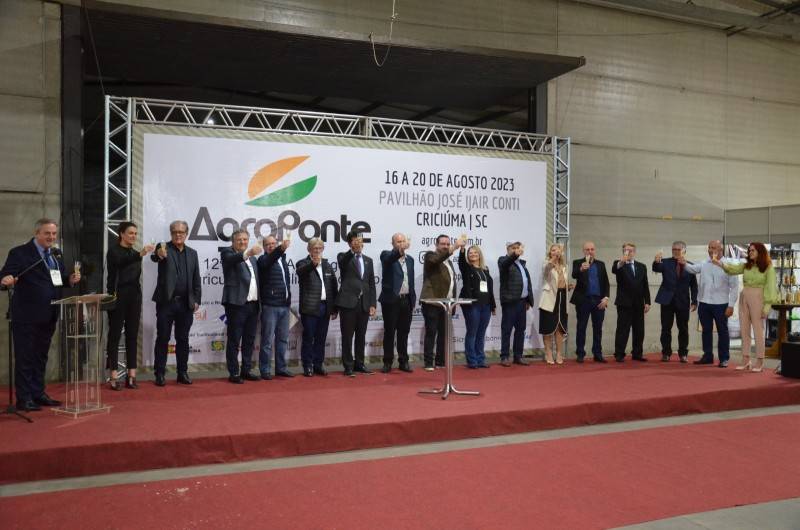 Com a presença de autoridades, 12ª edição da AgroPonte é aberta oficialmente em Criciúma — foto 10