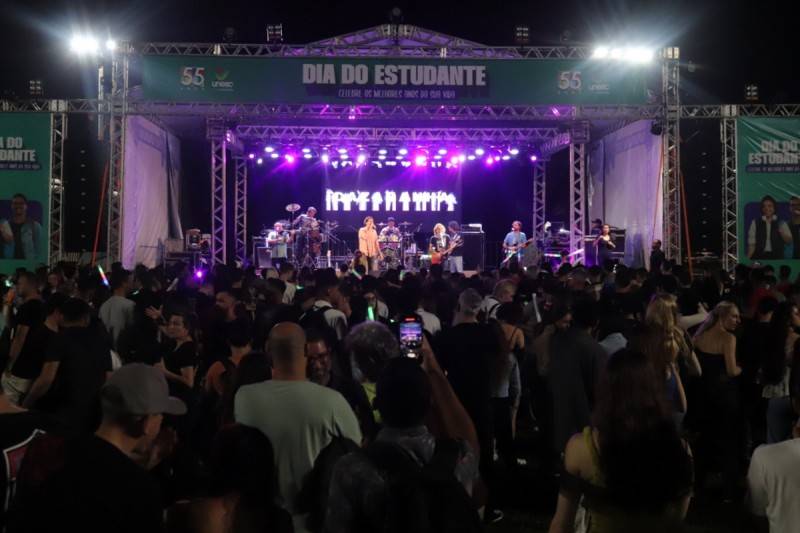 Dazaranha embala multidão na celebração de Dia do Estudante na Unesc — foto 10