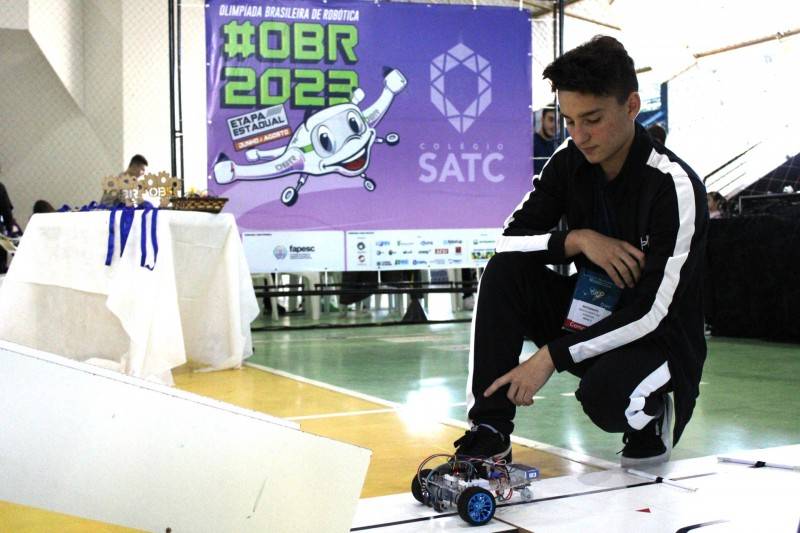 Colégio Satc é bicampeão estadual da Olimpíada Brasileira de Robótica — foto 9